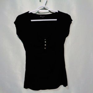Black TOP SEDUCTION SIZE S/P